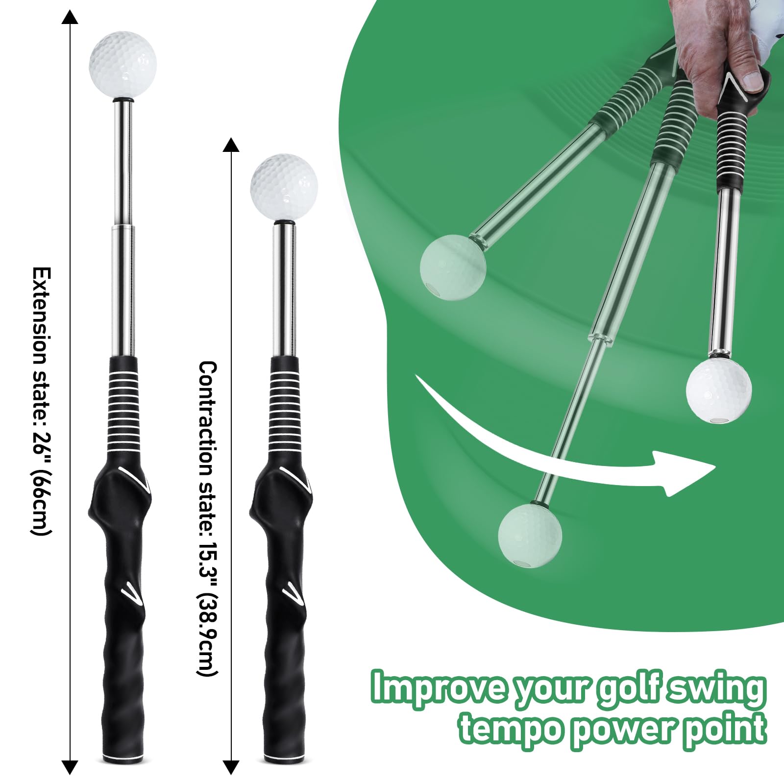 その他 GOLF SWING TRAINER CST-5 GL SKLZ Gold Flex Trainer with Pro Rods Alignment Set | Costco