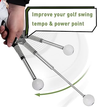 Retractable Golf Swing Trainer